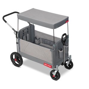 Limited Edition Deluxe Push & Pull Stroll 'N Wagon - Gray
